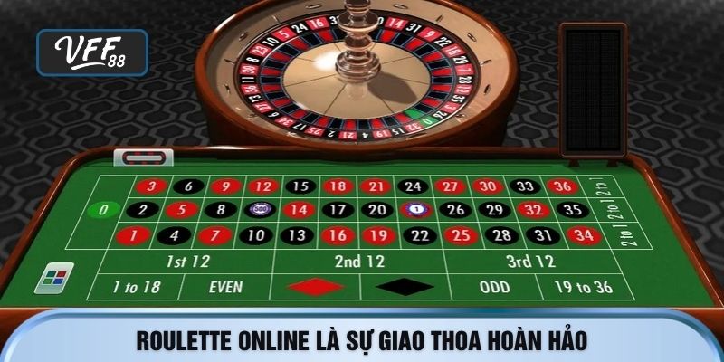 Roulette online là sự giao thoa hoàn hảo giữa các yếu tố